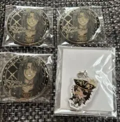 終わりのセラフ 百夜優一郎 箔押しカード アクキー 缶バッジ