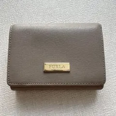 FURLA フルラ 三つ折り財布 コンパクトウォレット グレージュのサムネイル