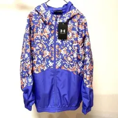 新品タグ付き　アンダーアーマー ウインドブレーカー　160 ガールズ　ジュニア