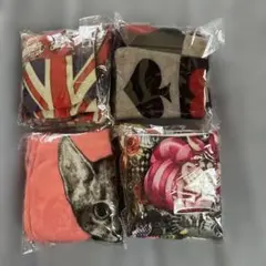 ソックス 4足セット デザイン多様