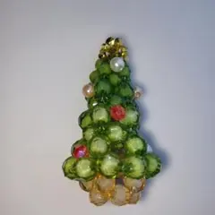 ビーズ　クリスマスツリー