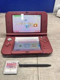 New 3DS LL レッド ソフトセット - メルカリ