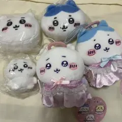 ちいかわ てんしとあくま ぬいぐるみセット　おすわりぬいぐるみ　ハチワレのサムネイル