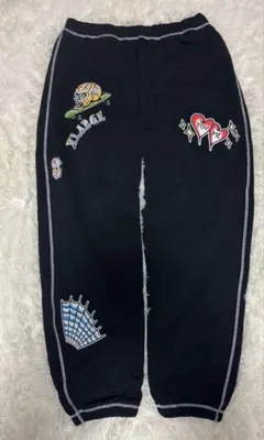 XLARGE ブラック スウェットパンツ XL