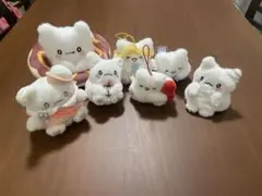 하나 마루 오바케 봉제 인형 마스코트 바니티