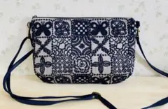 ミナペルホネン forest tile gray ショルダーバッグ