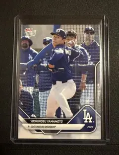 Topps Now 山本由伸 ドジャースRoad to Opening Day