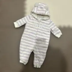 babyGAP ストライプロンパース 3-6ヶ月