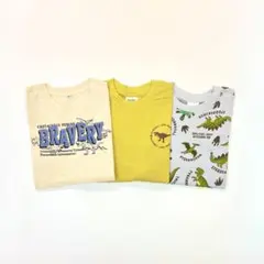子供服 男の子 長袖Tシャツ まとめ売り 120cm 新品 恐竜 TWN99-2