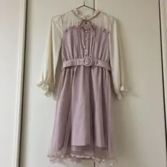 axes femme kids 薄紫色ワンピースのサムネイル