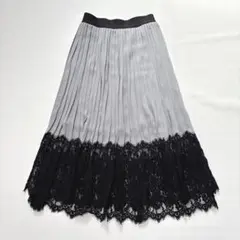 ADORE アドーア レシーヘム プリーツスカート レース プリーツ ロングのサムネイル