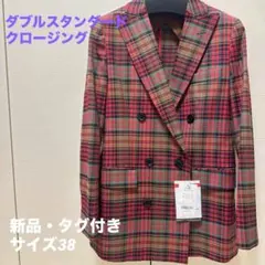 ダブルスタンダードクロージング オンブレ チェック アウター - メルカリ