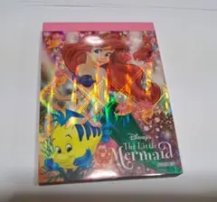 ディズニー リトルマーメイド ミニメモ帳　平成レトロ