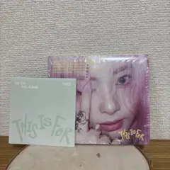 TWICE THIS IS FOR デジパック ツウィ　新品未開封　初回特典付き
