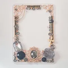 №744 飾れる！持ち歩ける！硬質カードケース デコ 硬質ケース