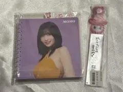 MISAMO オンラインくじ 銀テープホルダー モモ　ファミマくじ　ノート