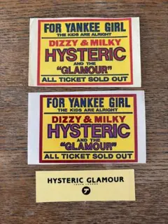 HYSTERIC GLAMOUR ステッカーセット