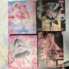 初音ミク　AMP フィギュア　セット