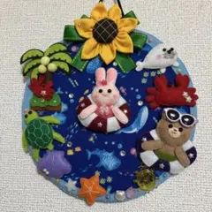 2026年最新】ハンドメイド フェルト リースの人気アイテム - メルカリ