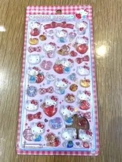 正規品　ハローキティ ボンボンドロップシール