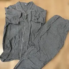 チェック柄パジャマ 上下セット 3L ルームウェア　マタニティ 出産 術後