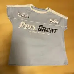 しまむら　フレンチスリーブTシャツ140
