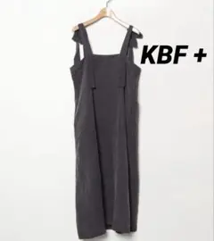 KBF+ サロペットスカート 肩 リボンのサムネイル