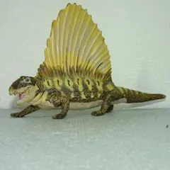 ディメトロドン 恐竜 昔のソフビ フィギュア Made in Hong Kong ディメトロドン 恐竜 昔のソフビ フィギュア Made in Hong Kong ディ