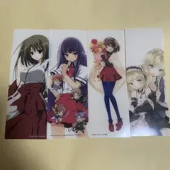 涼宮ハルヒの憂鬱　僕は友達が少ない バカとテストと召喚獣　クリアしおり