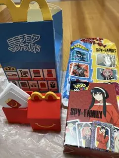 マクド　ハッピーセットボックス SPY FAMILY UNO２個 セット