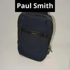 【美品】Paul Smith ボディバッグ ネイビーのサムネイル