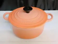 定価4万】ル・クルーゼ ココット・ロンド 24cm イエロー 両手鍋