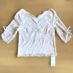 未使用 美品 ジルスチュアート　レーストップス　インナー　ピンク　韓国系　新品