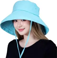 ⭐️小顔効果 帽子 つば広 ハット アウトドア キャンプ ガーデニングに