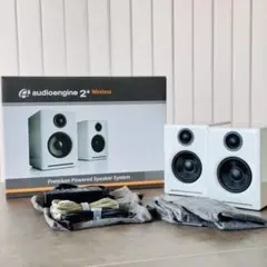 ※売約済み※オーディオエンジン A2＋ワイヤレス＋おまけ Audioengine A2+ WIRELESS SPEAKER SYSTEM [サテン・ブラックペイント