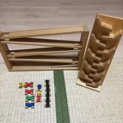 ベック社 玉の塔 トレインカースロープ 玉落とし ニキティキ spiel gut 