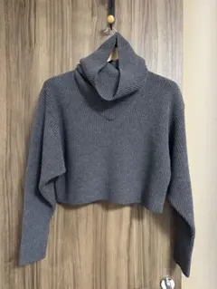 DIESEL BLACK GOLD グレー タートルネック セーター ニット