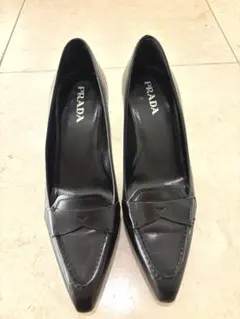 【新品未使用】PRADA ブラック ハイヒール 　【正規品】　お値下げ中