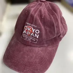 TOKYO JAPAN ベースボールキャップ ボルドー