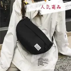 【男女兼用】軽量ボディバッグ  ショルダーバッグ メッセンジャーバッグ