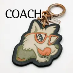 希少♡ COACH コーチ ウルフ 狼 キーホルダー バッグチャーム