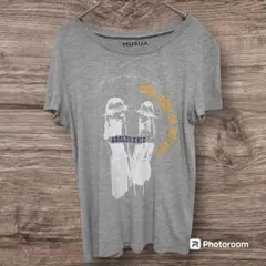 ☆MURUAムルーア☆レディースTシャツ F グレーのサムネイル