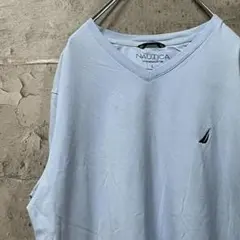 NAUTICA ワンポイントロゴ 刺繍 定番 人気 シャツ