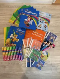 Disney World of English 知育セット　CD未開封