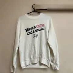 UNIQLO✖︎コカコーラ キース・ヘリング × コカコーラ ホワイト スウェット