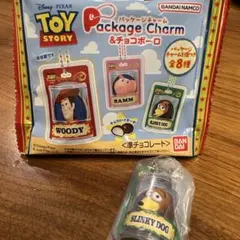 トイストーリー パッケージチャーム＆チョコボーロ スリンキー