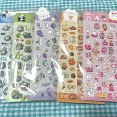 3Dデコシール マスコット 5種セット