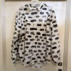 ツモリチサト×ニコアンド　雲柄　シャツ　Lサイズ