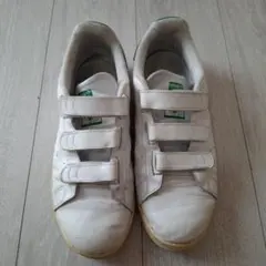 adidas Stan Smith ベルクロ ホワイト/グリーン　27.5センチ