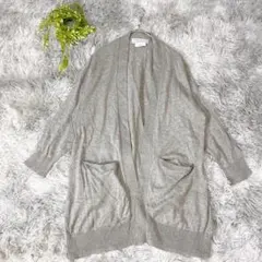 CIAOPANIC TYPY ONEサイズ カーディガン グレー 通勤